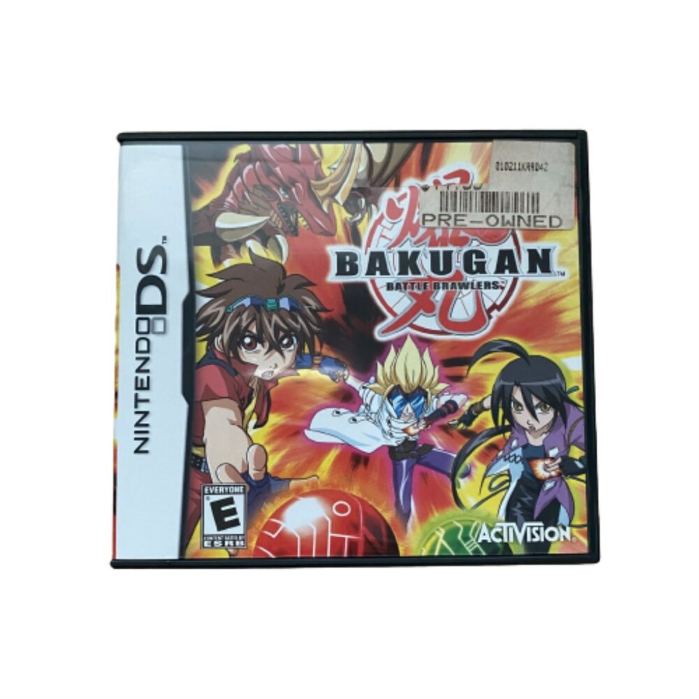 Nintendo DS Bakugan Battle Brawlers game cartridge w/Case